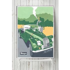 Postermanya Morgan Vintage Araba 90x130 cm Poster