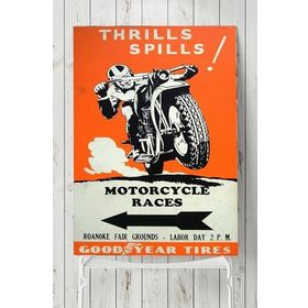 Postermanya Motor Vintage 90x130 cm Poster