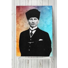 Postermanya Mustafa Kemal Atatürk Tasarım 30x40 cm Poster