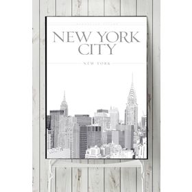 Postermanya New York Manzara 30x40 cm Poster