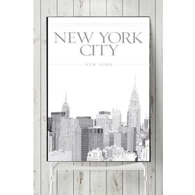 Postermanya New York Manzara 30x40 cm Poster