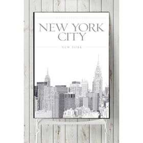 Postermanya New York Manzara 50x70 cm Poster