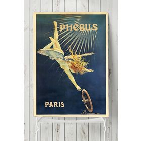 Postermanya Paris Phoebus Vintage 50x70 cm Poster