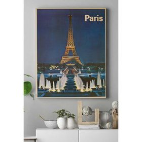 Postermanya Paris Vintage 40x60 cm Poster