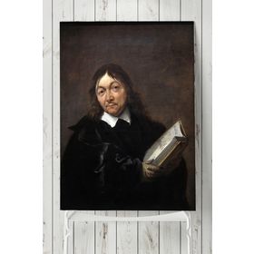 Postermanya Rene Descartes Bilimsel 30x40 cm Poster