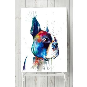 Postermanya Sanatsal Köpek Hayvan 70x100 cm Poster