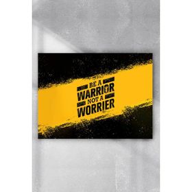 Postermanya Savaşçı Ol Be A Warrior Girişimcilik 40x60 cm Poster