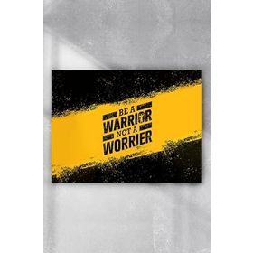 Postermanya Savaşçı Ol Be A Warrior Girişimcilik 70x100 cm Poster