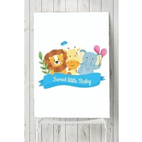 Postermanya Sevimli Hayvanlar Çocuk Odası 30x40 cm Poster