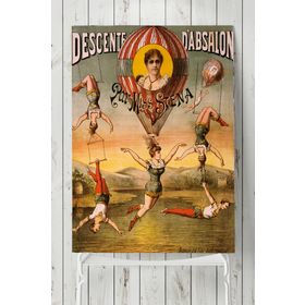 Postermanya Sirk Vintage 60x90 cm Poster