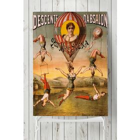 Postermanya Sirk Vintage 60x90 cm Poster