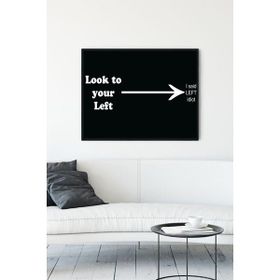 Postermanya Soluna Bak Eğlenceli Mizahi 90x130 cm Poster