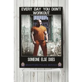 Postermanya Someone Else Does Vücut Geliştirme Body Building Fitness 60x90 cm Poster