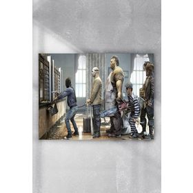 Postermanya Soygun Eğlenceli Mizahi 50x70 cm Poster