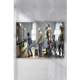 Postermanya Soygun Eğlenceli Mizahi 80x115 cm Poster