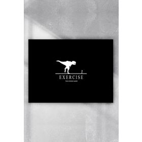 Postermanya Spor Yap Eğlenceli Mizahi 90x130 cm Poster