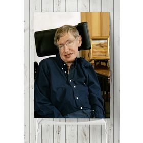 Postermanya Stephen Hawking Bilimsel 70x100 cm Poster