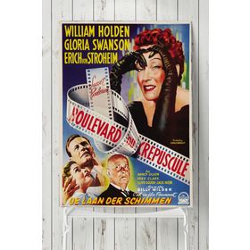 Postermanya Sunset Boulevard Sunset Bulvarı Film Afişi 2 50x70 cm Poster