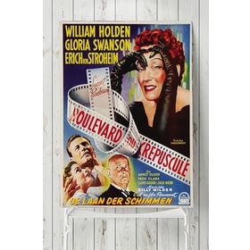 Postermanya Sunset Boulevard Sunset Bulvarı Film Afişi 2 90x130 cm Poster