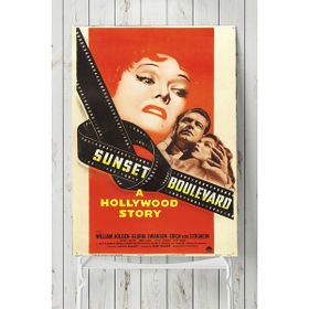 Postermanya Sunset Boulevard Sunset Bulvarı Film Afişi 40x60 cm Poster