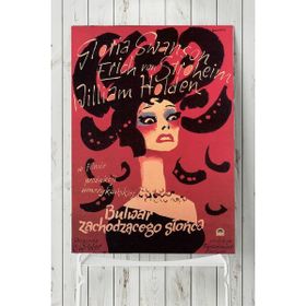 Postermanya Sunset Boulevard Sunset Bulvarı Film Afişi 50x70 cm Poster