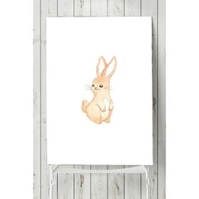 Postermanya Tavşan Tasarım Çocuk Odası 60x90 cm Poster