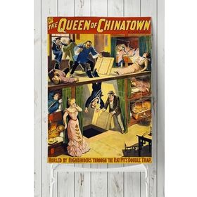 Postermanya The Queen Of Chinatown Vintage 90x130 cm Poster