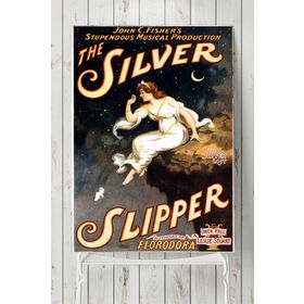 Postermanya The Silver Silipper Art Sanatsal 40x60 cm Poster