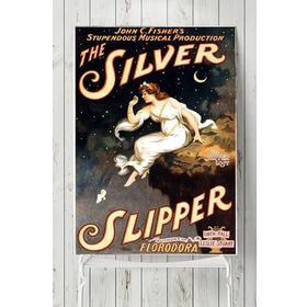 Postermanya The Silver Silipper Art Sanatsal 40x60 cm Poster