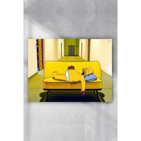 Postermanya The Simpsons Eğlenceli Mizahi 40x60 cm Poster