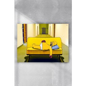 Postermanya The Simpsons Eğlenceli Mizahi 50x70 cm Poster