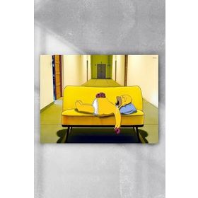Postermanya The Simpsons Eğlenceli Mizahi 60x90 cm Poster