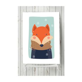 Postermanya Tilki Tasarım Çocuk Odası 40x60 cm Poster