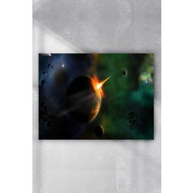 Postermanya Uzay Sanatsal 3 70x100 cm Poster