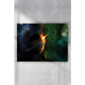 Postermanya Uzay Sanatsal 3 80x115 cm Poster