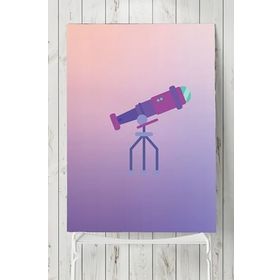 Postermanya Uzay Temalı Çocuk Odası 3 70x100 cm Poster