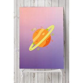 Postermanya Uzay Temalı Çocuk Odası 5 70x100 cm Poster