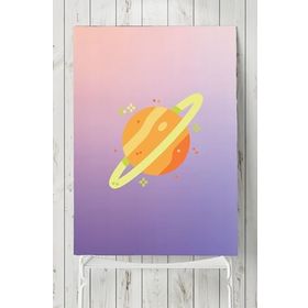 Postermanya Uzay Temalı Çocuk Odası 6 90x130 cm Poster