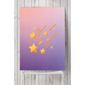 Postermanya Uzay Temalı Çocuk Odası 70x100 cm Poster