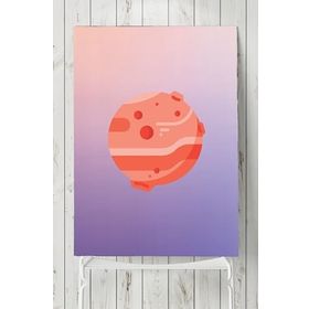 Postermanya Uzay Temalı Çocuk Odası 8 60x90 cm Poster