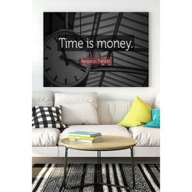 Postermanya Vakit Nakittir Time Is Money Girişimcilik 2 40x60 cm Poster