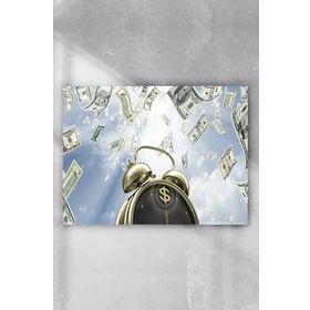Postermanya Vakit Nakittir Time Is Money Girişimcilik 80x115 cm Poster