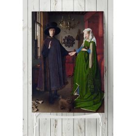 Postermanya Van Eyck Arnolfini'nin Evlenmesi Sanatsal 40x60 cm Poster