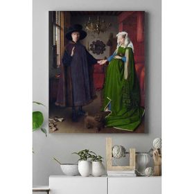 Postermanya Van Eyck Arnolfini'nin Evlenmesi Sanatsal 40x60 cm Poster