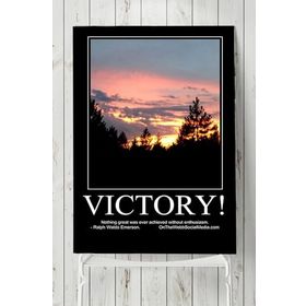 Postermanya Victory Zafer Motivasyon 60x90 cm Poster