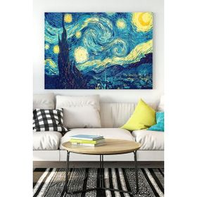 Postermanya Vincent Van Gogh Yıldızlı Gece Sanatsal 40x60 cm Poster