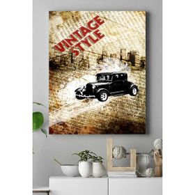 Postermanya Vintage Araba 2 40x60 cm Poster