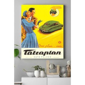 Postermanya Vintage Araba 2 40x60 cm Poster