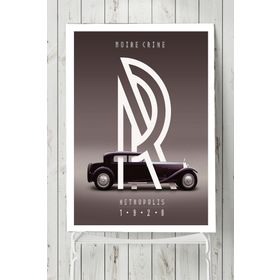 Postermanya Vintage Araba 3 50x70 cm Poster