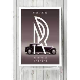 Postermanya Vintage Araba 3 90x130 cm Poster